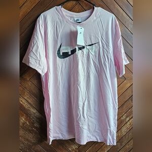 Nike Men's Pink T-Shirt | Size L